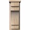 Ekena Millwork Mediterranean Smooth Corbel w/Backplate, Douglas Fir, 7 1/2"W x 12"D x 20"H COR08X12X20MED01SDF - alternate 3
